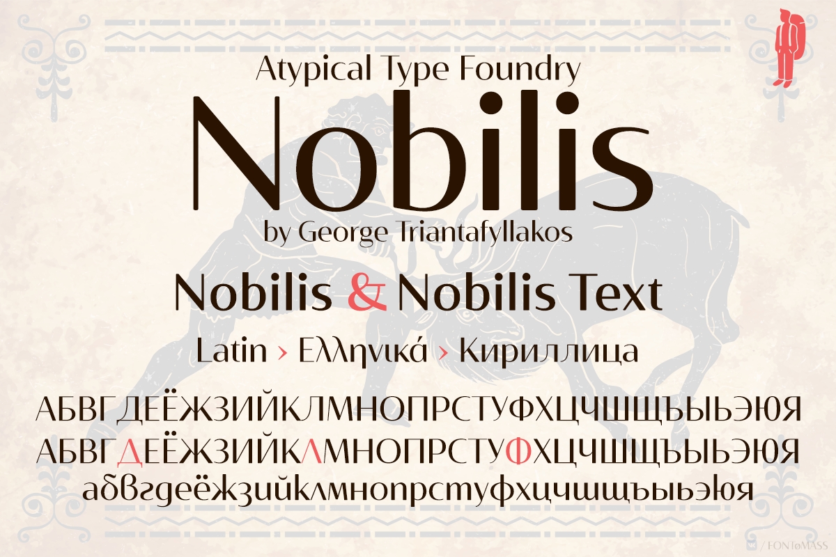 Nobilis Font preview